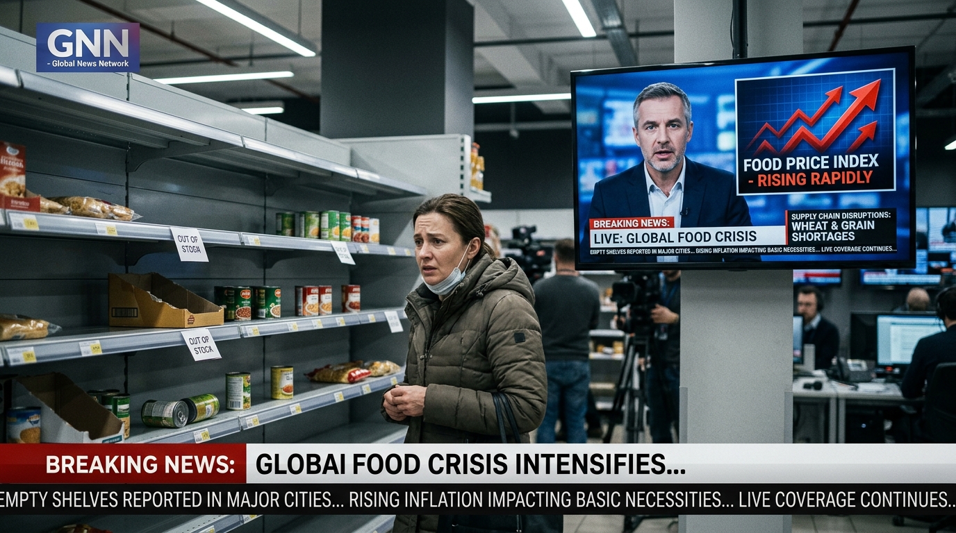 Global Food Crisis Warning in 2026 as Climate Shocks and Supply Disruptions Threaten Food Security