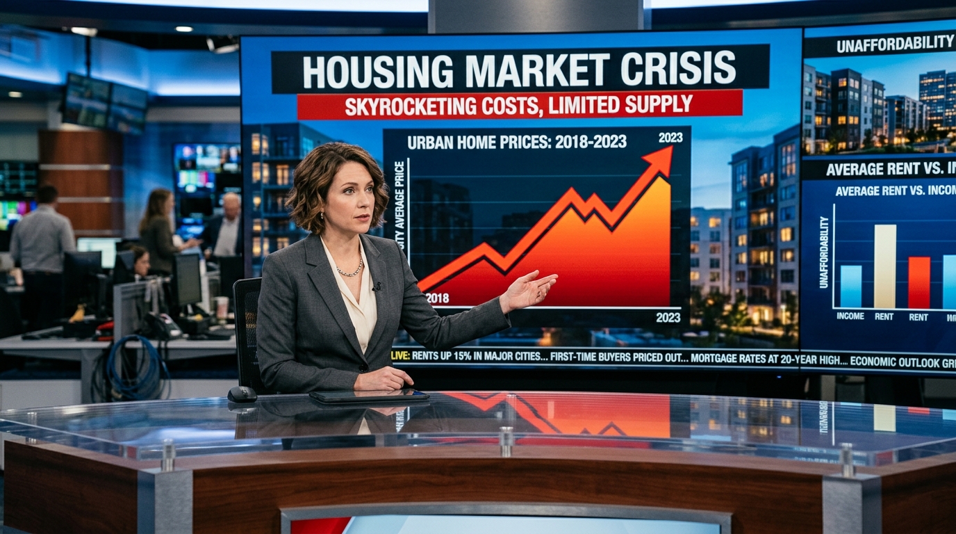 Global Housing Market Crisis Deepens in 2026 as Home Prices and Rent Costs Become Unaffordable